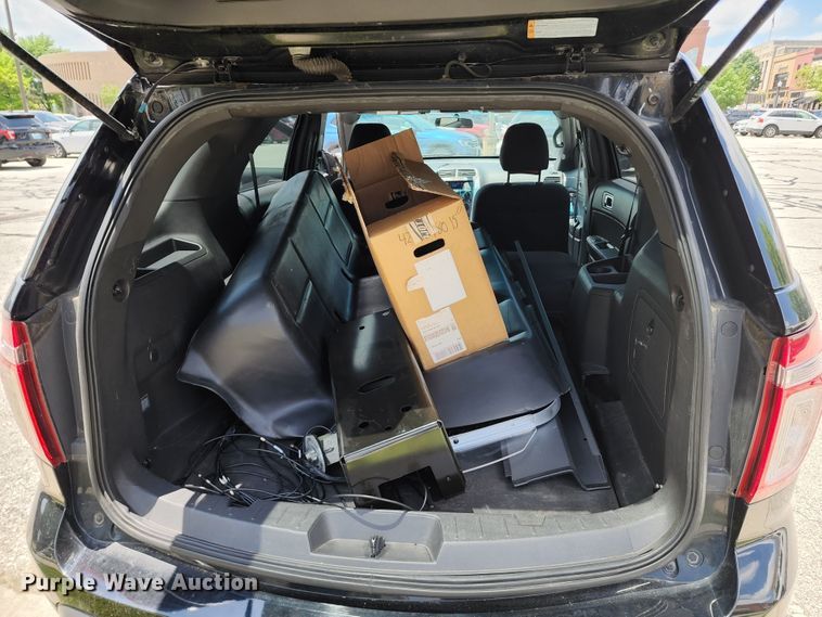 image for item KT9865 2014 Ford Explorer Police Interceptor  SUV