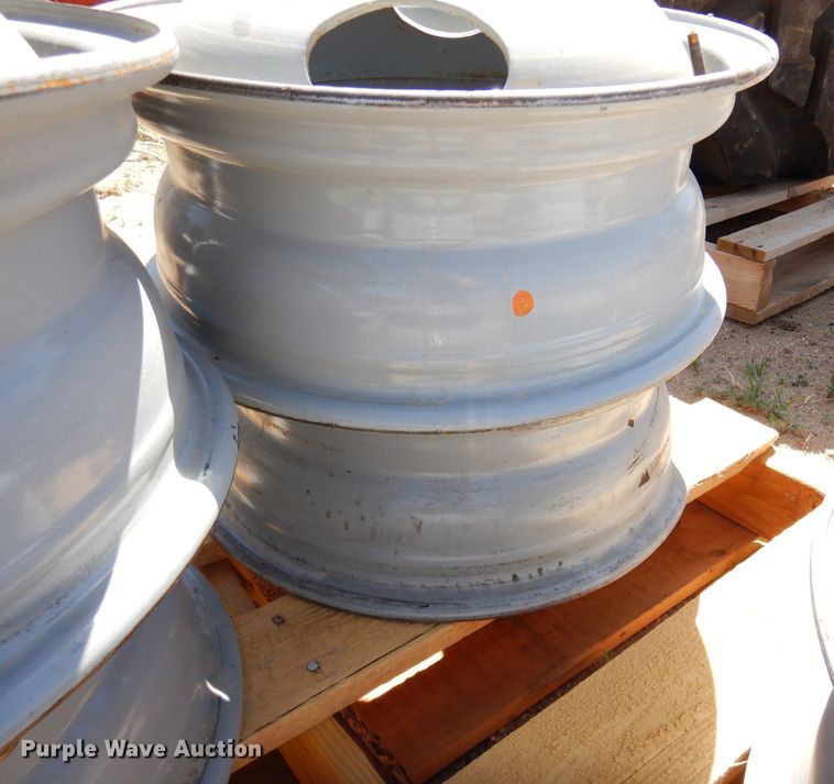 image for item LT9815 (6) Budd 16" eight lug wheels