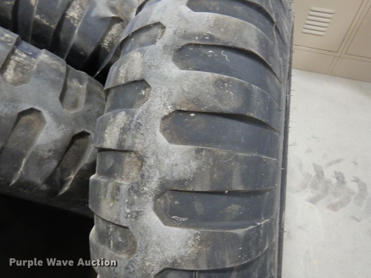 image for item LT9819 (9) 11.00-20 tires and wheels