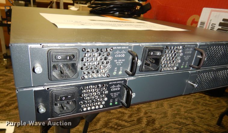 image for item MD9073 (2) Cisco 5500 wireless controllers