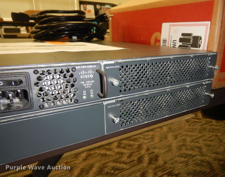 image for item MD9073 (2) Cisco 5500 wireless controllers