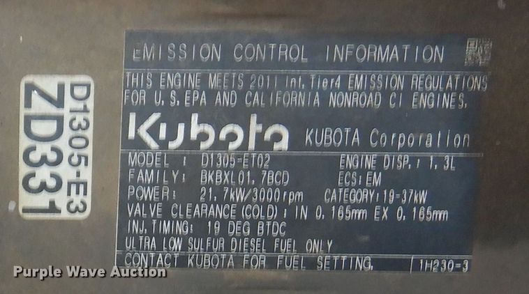 image for item MD9105 Kubota ZD331  ZTR lawn mower