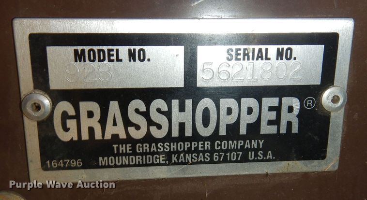 image for item MD9109 Grasshopper 928D  lawn mower