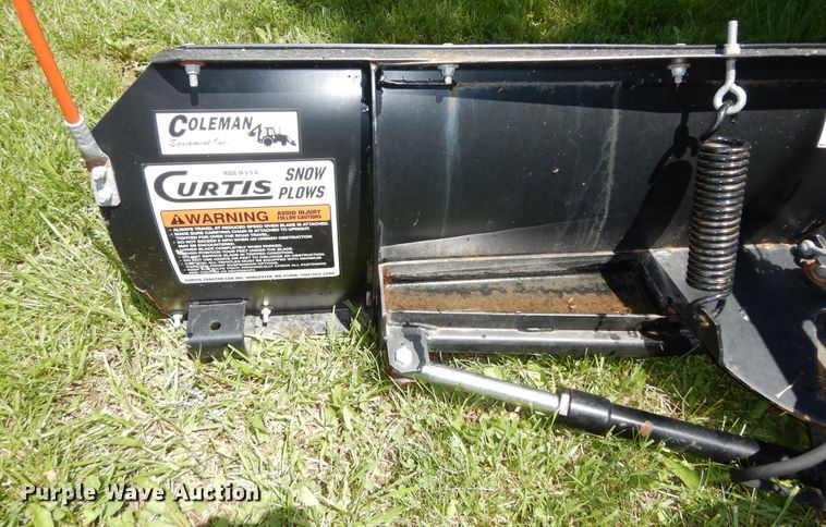 image for item MD9111 Curtis  UTV snow plow