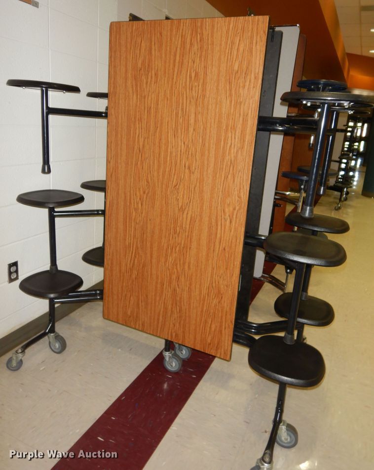 image for item MD9119 (7) folding lunch tables