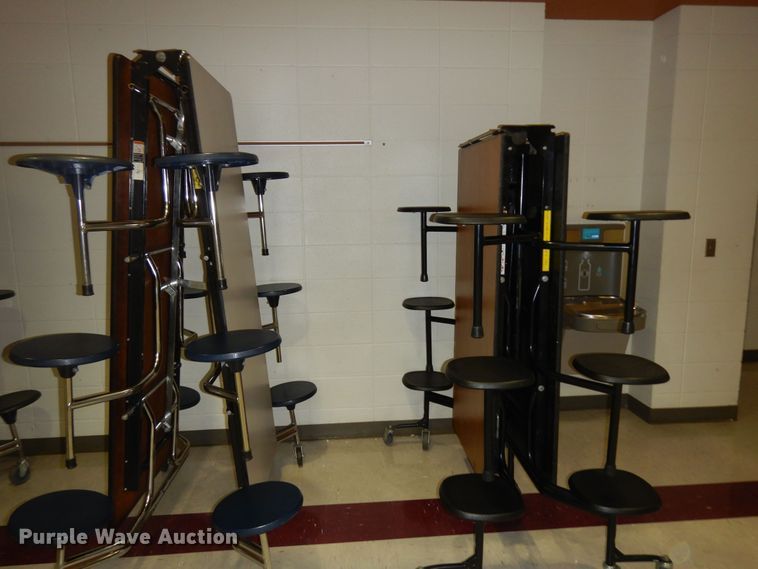 image for item MD9119 (7) folding lunch tables