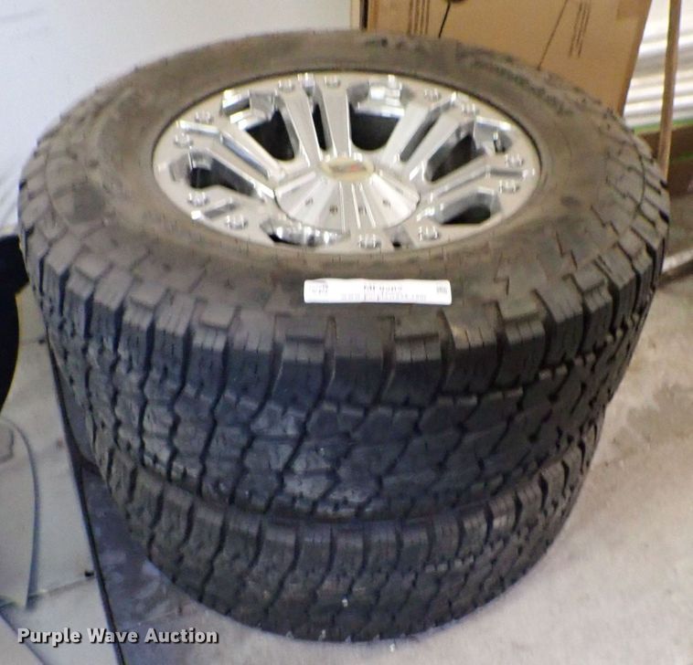 image for item MF9282 (4) Nitto Terra grappler tires and rims