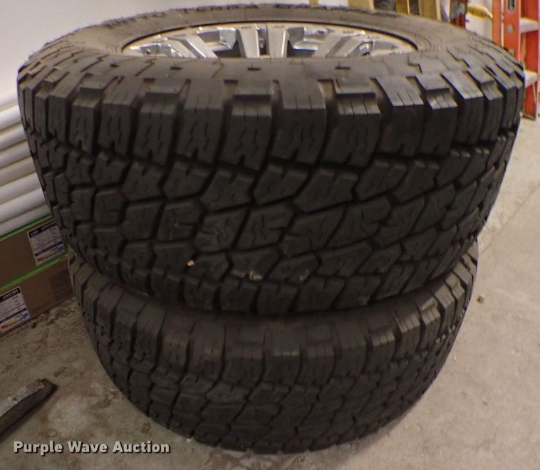 image for item MF9282 (4) Nitto Terra grappler tires and rims