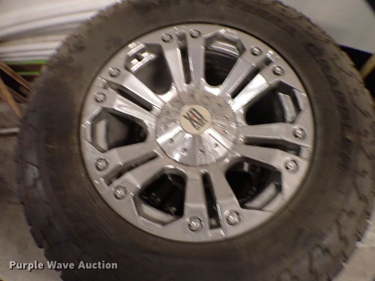 image for item MF9282 (4) Nitto Terra grappler tires and rims