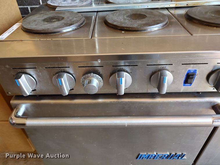 image for item MF9464 Imperial  stainless steel oven