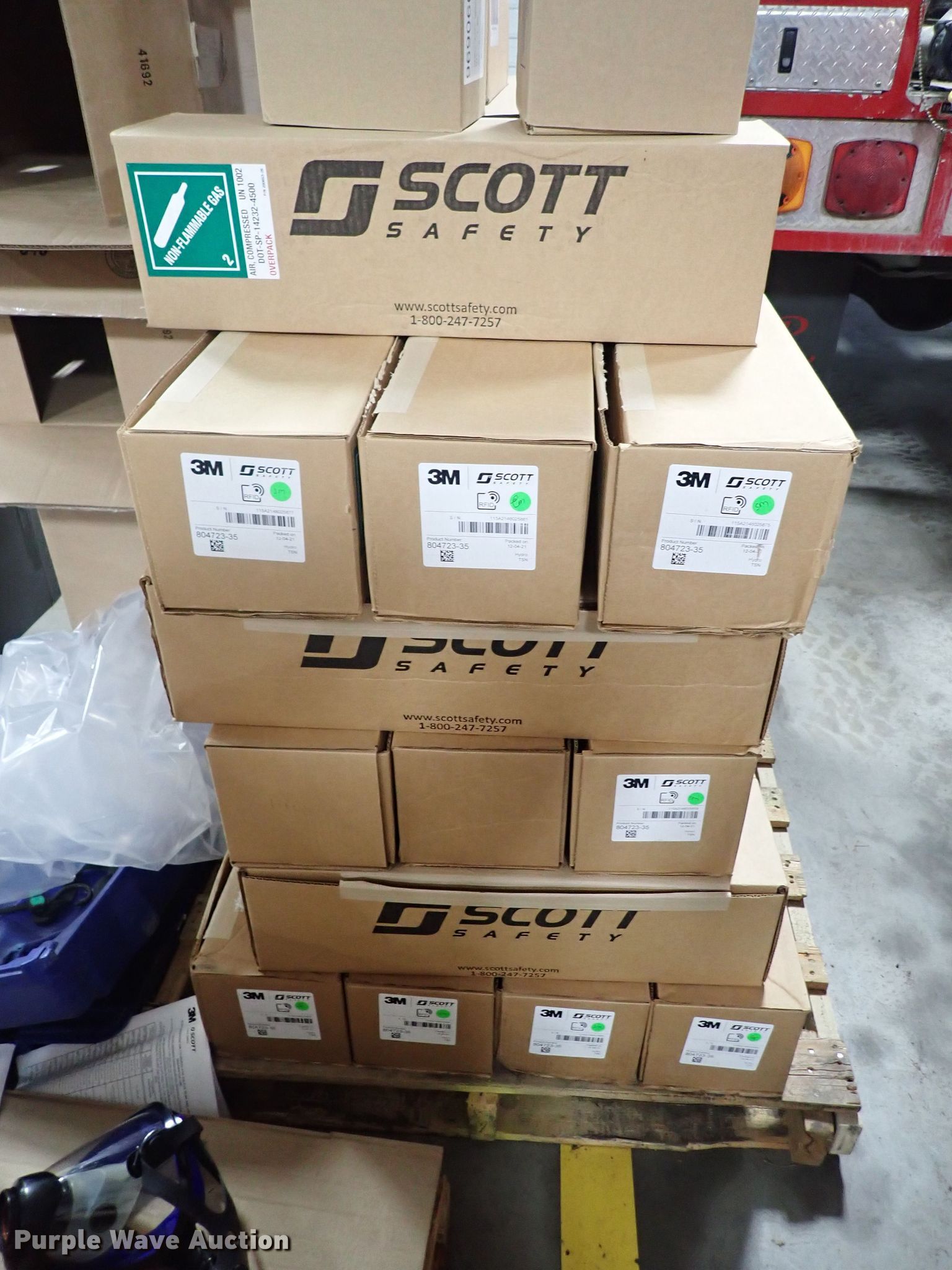 SCBA equipment in Galva, KS Item HR9966 sold Purple Wave