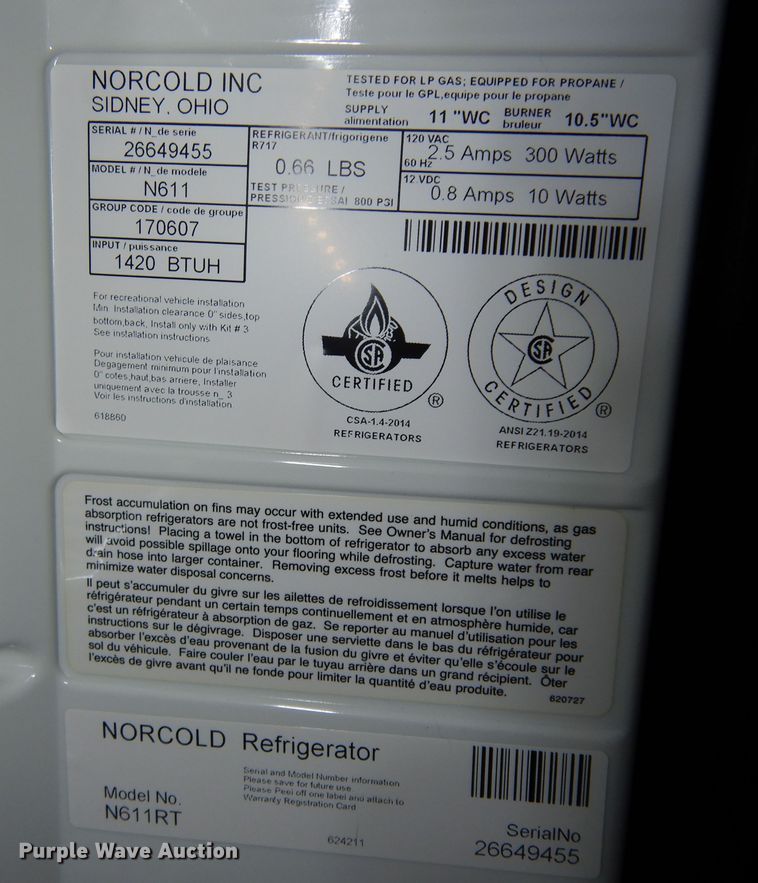 image for item DN1552 2017 Ford Econoline E350 Super Duty  RV