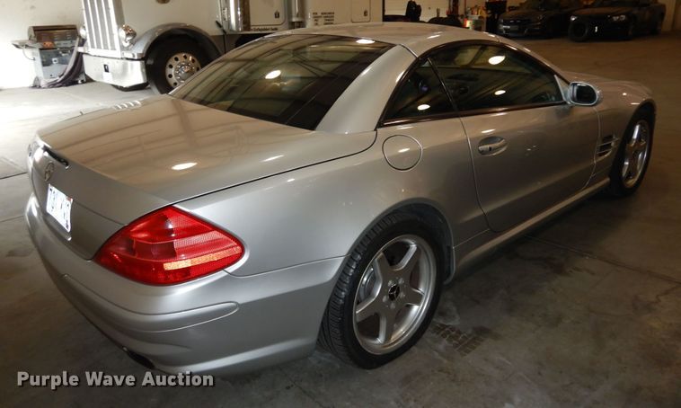 image for item DN1572 2003 Mercedes Benz SL500  convertible