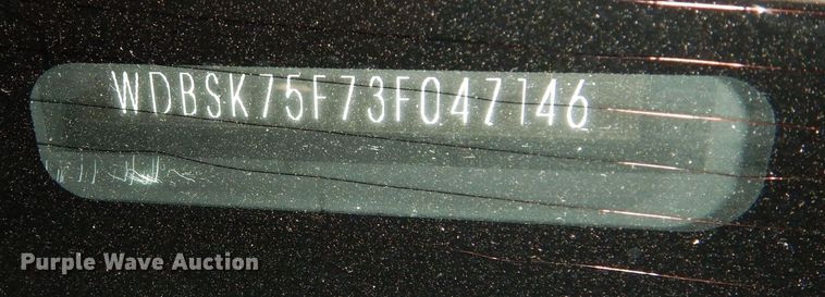 image for item DN1572 2003 Mercedes Benz SL500  convertible