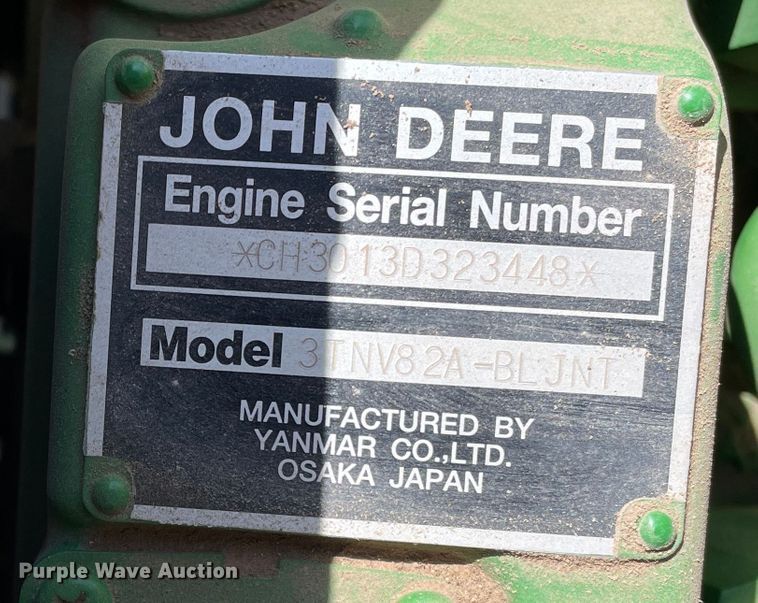 image for item DJ5098 2011 John Deere 3005  MFWD tractor