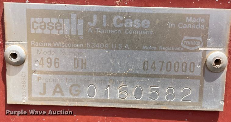image for item DJ5169 Case IH 496DH  tandem disk