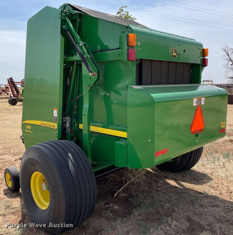 image for item DJ5174 2014 John Deere 569  round baler