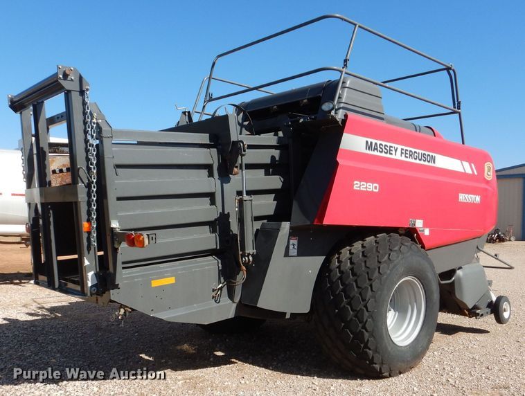 image for item DJ8958 Massey Ferguson 2290  large square baler