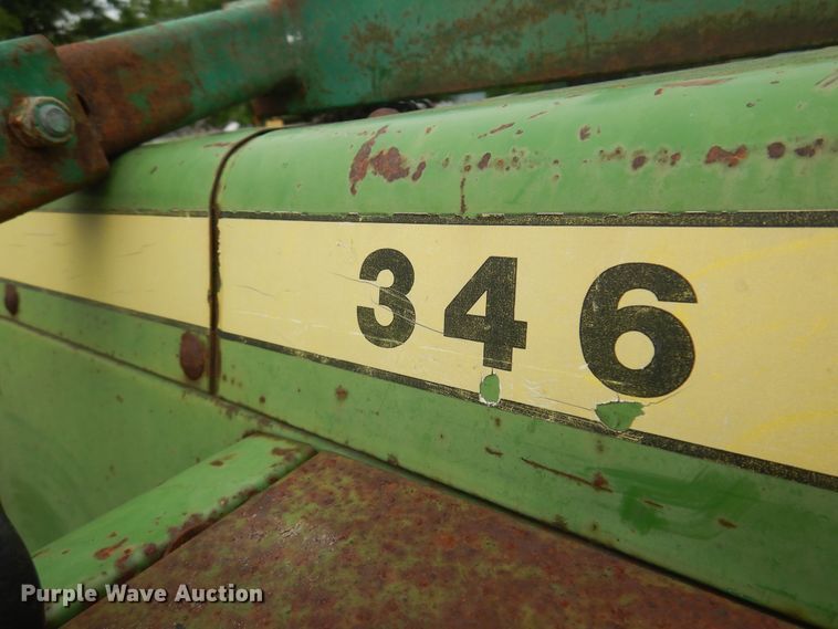 image for item DK0973 John Deere 346  small square baler