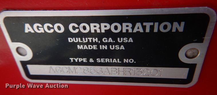 image for item DL4246 Massey Ferguson 2856A  round baler