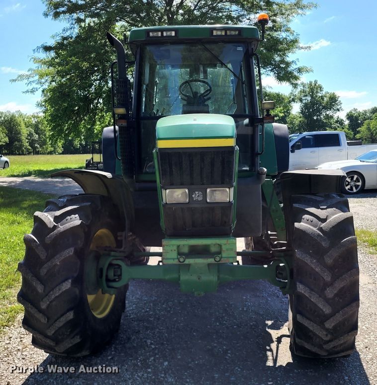 image for item DL6520 1998 John Deere 7710  MFWD tractor