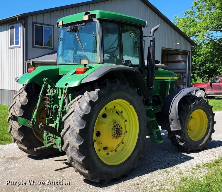 image for item DL6520 1998 John Deere 7710  MFWD tractor