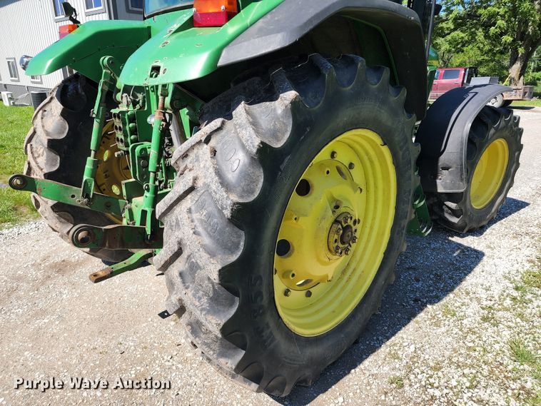 image for item DL6520 1998 John Deere 7710  MFWD tractor