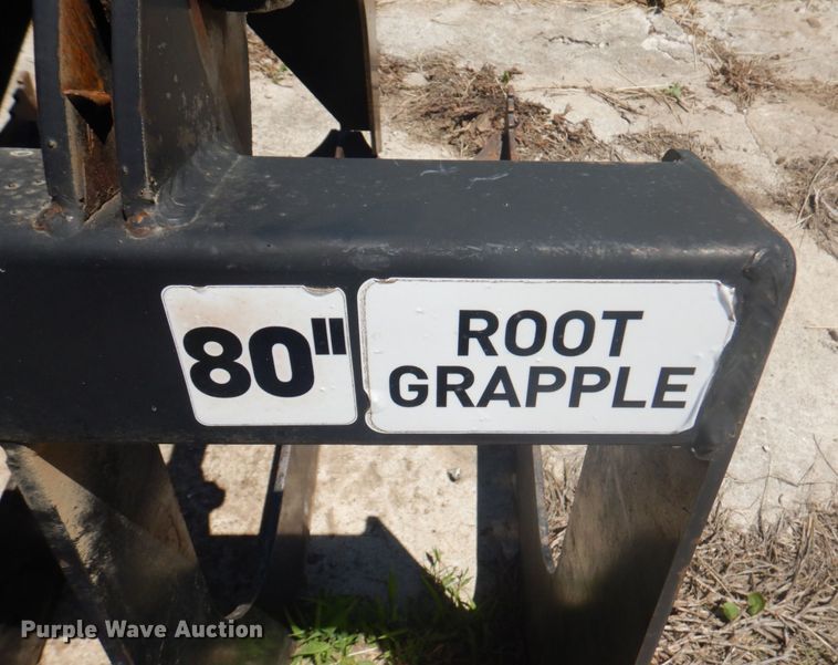 image for item DM6209 Brute  80"W skid steer root grapple bucket