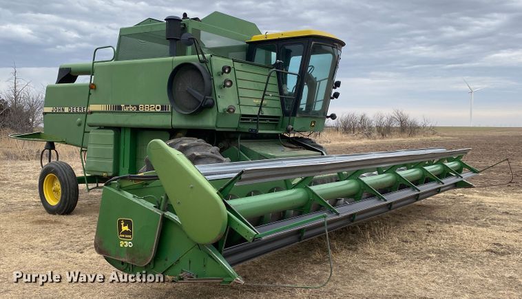 image for item DM8350 1980 John Deere 8820 Turbo  combine