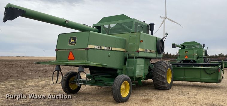 image for item DM8350 1980 John Deere 8820 Turbo  combine