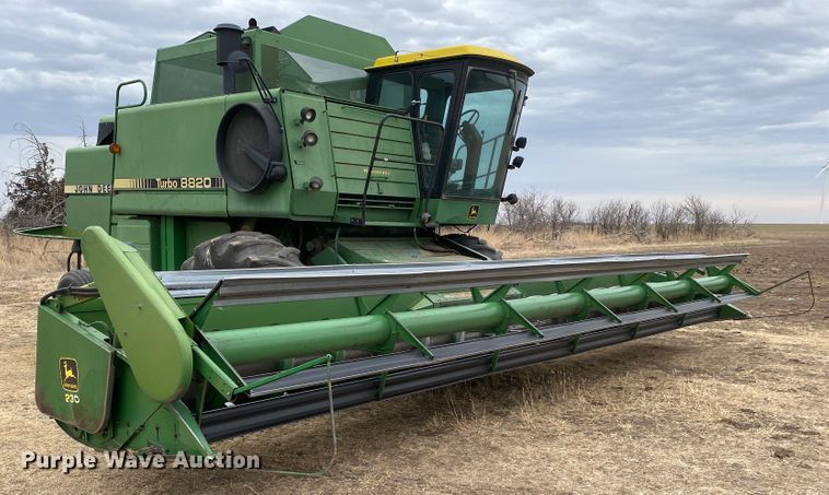 image for item DM8350 1980 John Deere 8820 Turbo  combine