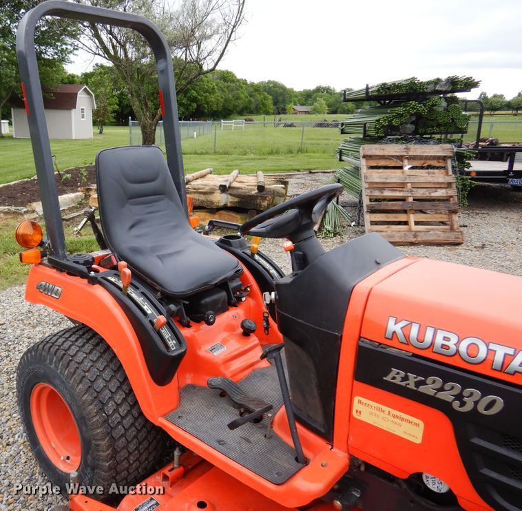 image for item DN0304 Kubota BX2230  MFWD tractor