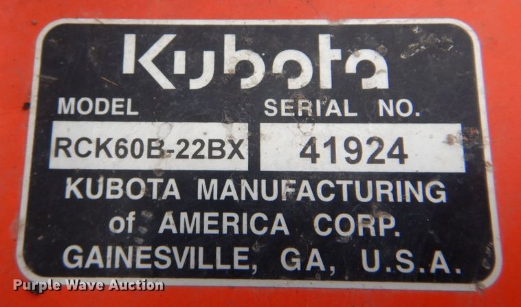 image for item DN0304 Kubota BX2230  MFWD tractor