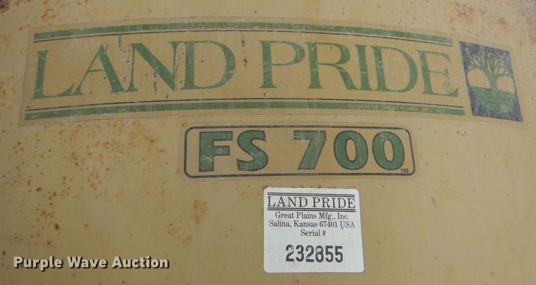 image for item DN0307 Land Pride FS700  spreader