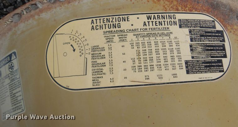 image for item DN0307 Land Pride FS700  spreader