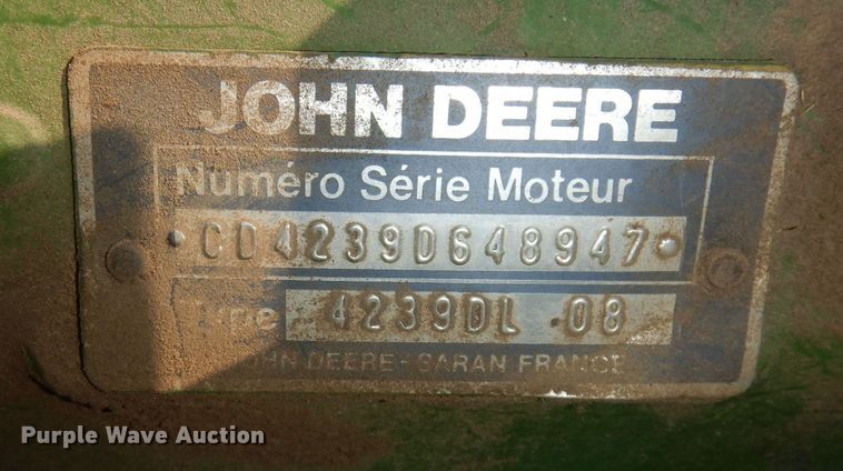 image for item DN1563 John Deere 2550  tractor