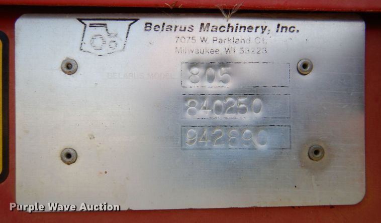 image for item DP4012 Belarus 805  tractor