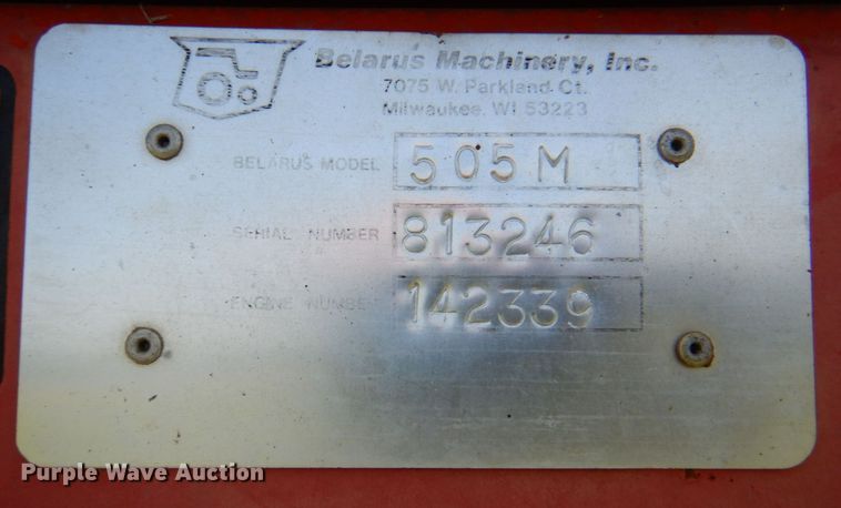 image for item DP4013 Belarus 505M  tractor