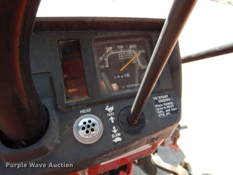 image for item DP4026 1989 Case IH 265 Offset  tractor