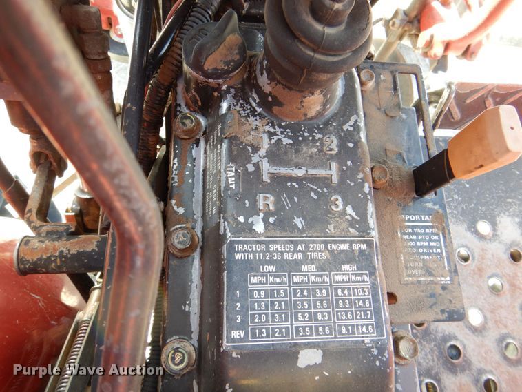 image for item DP4026 1989 Case IH 265 Offset  tractor