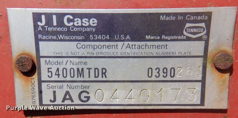 image for item DP5522 Case IH 5400MTDR  grain drill