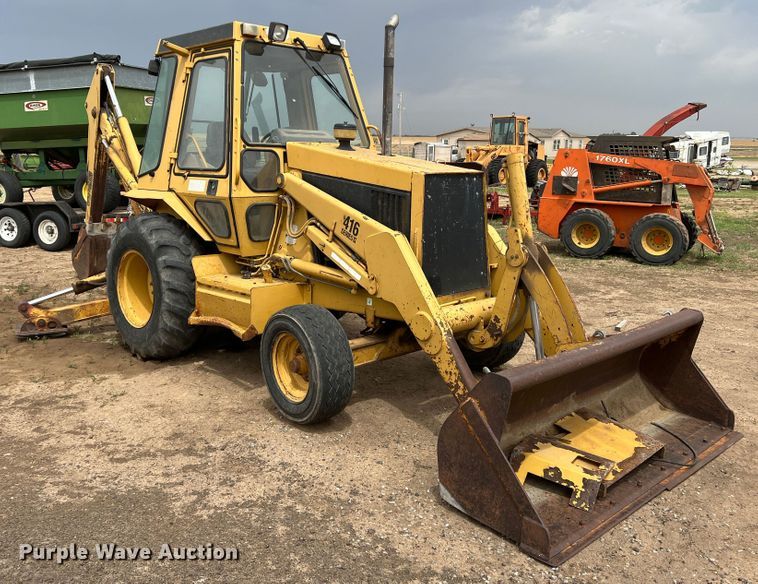 image for item DR1358 1992 Caterpillar 416 Series II  backhoe