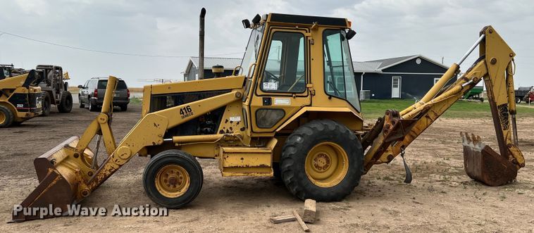 image for item DR1358 1992 Caterpillar 416 Series II  backhoe