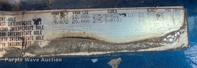 image for item DR1465 1996 Freightliner FL112  semi truck