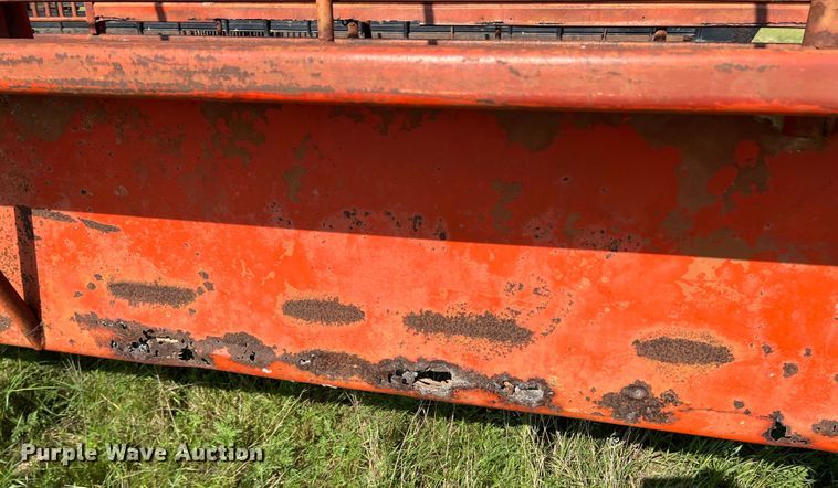 image for item DR1468 Shop built  livestock trailer