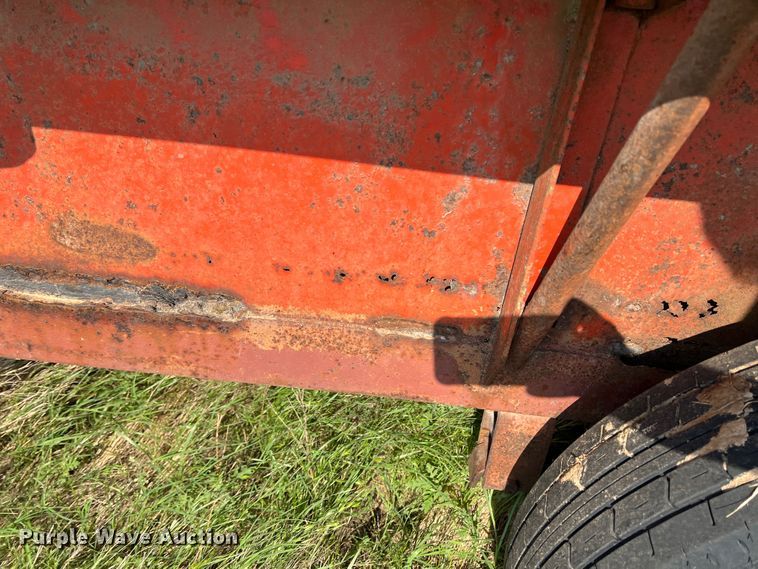 image for item DR1468 Shop built  livestock trailer