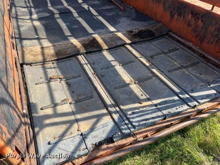 image for item DR1468 Shop built  livestock trailer