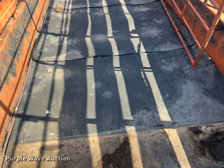 image for item DR1468 Shop built  livestock trailer