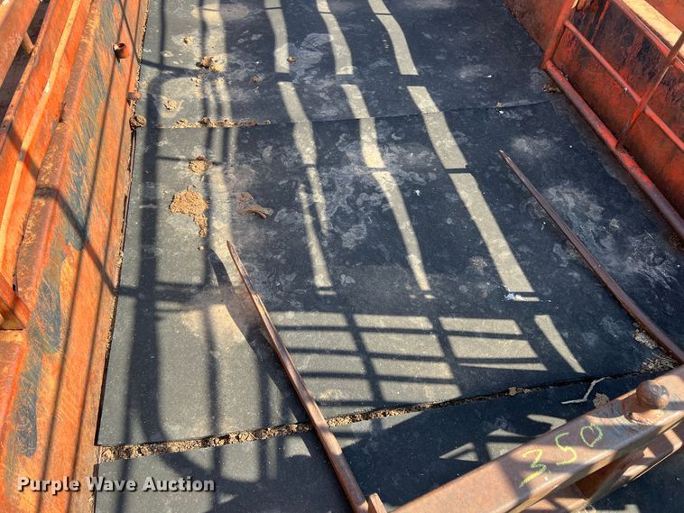 image for item DR1468 Shop built  livestock trailer