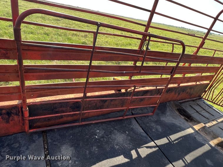 image for item DR1468 Shop built  livestock trailer